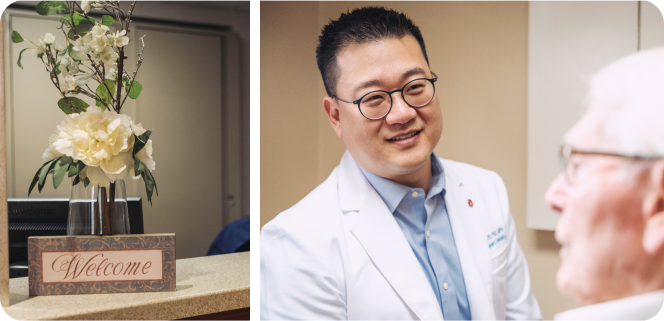 Dr. Chu and Patient - Welcome