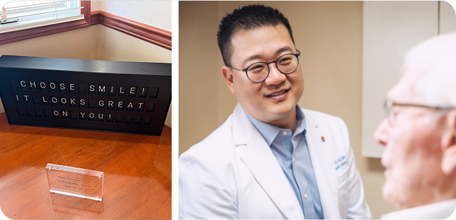 Dr. Chu and Patient - Welcome